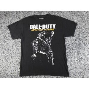 Call of Duty Advanced Warfare T Shirt Mens Medium Black Graphic 2015 Activision